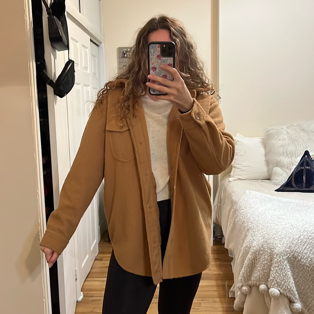 Brown Shacket